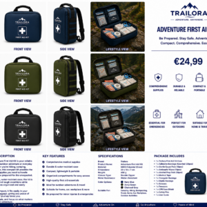 Trailora Adventure First Aid Kit